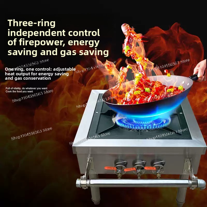Range Commercial Kitchen - New Commercial-Grade Gas Stove/RANGE - For
