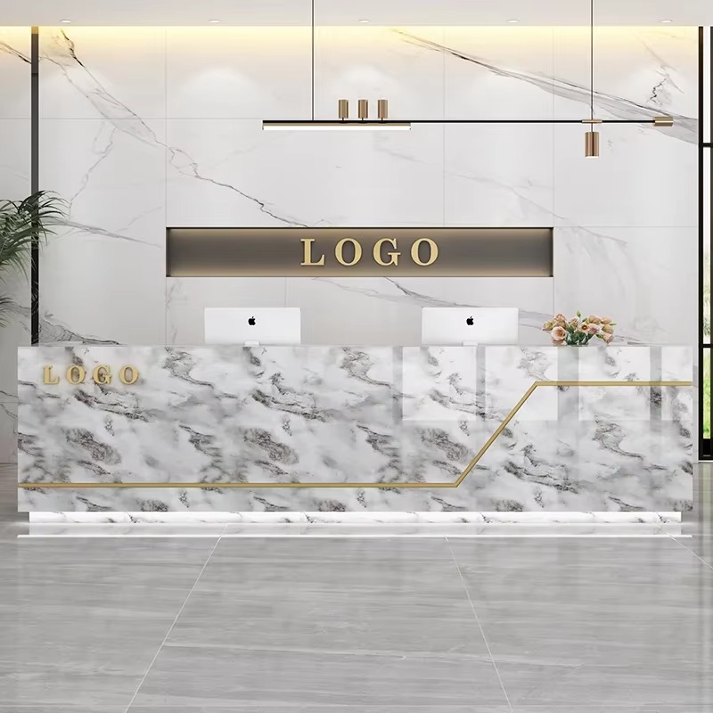 Commercial Kitchen Design - Luxury Salon Reception Desks Checkout Counter