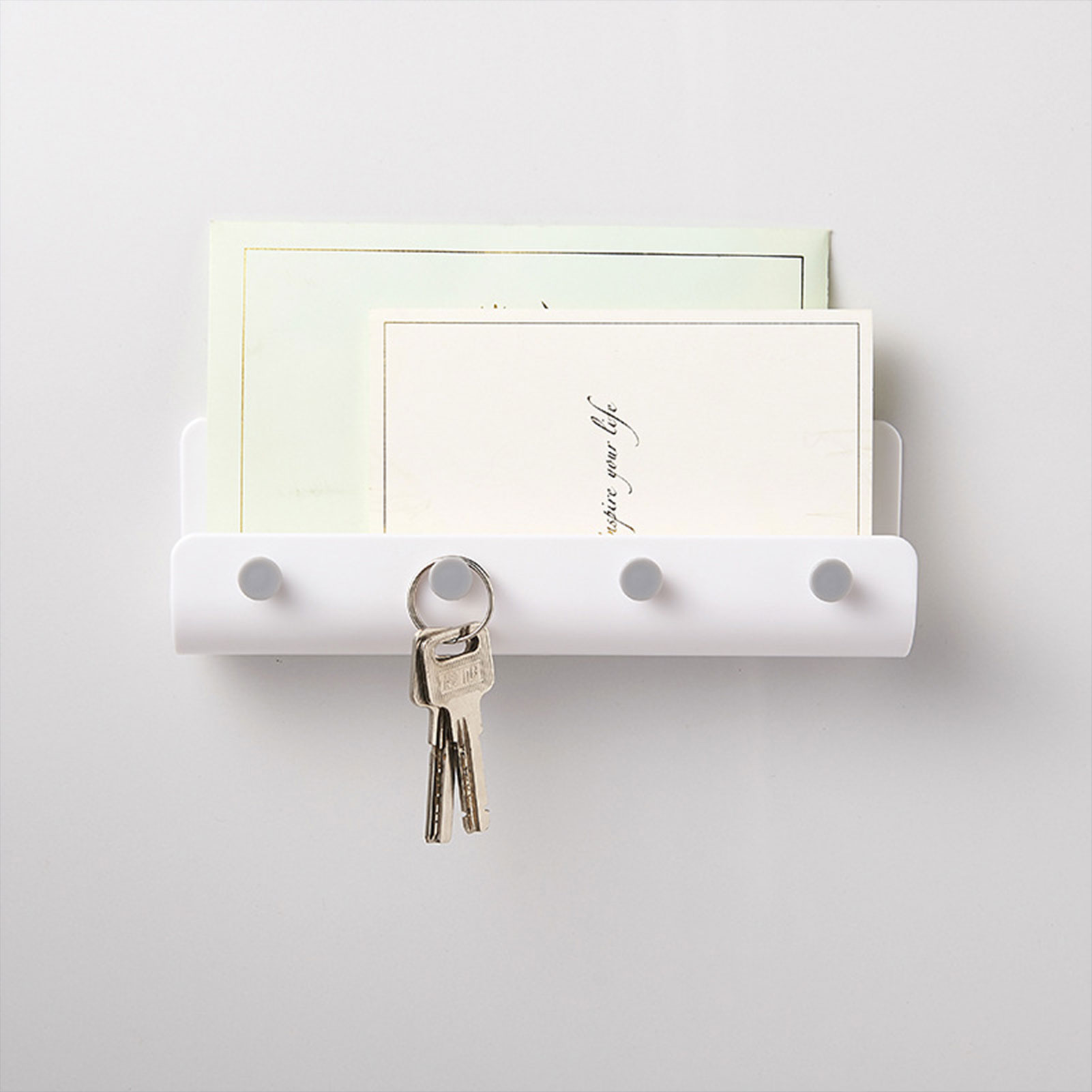Commercial Kitchen Rack - Adhesive Hanging Key Holder Wall Mounted