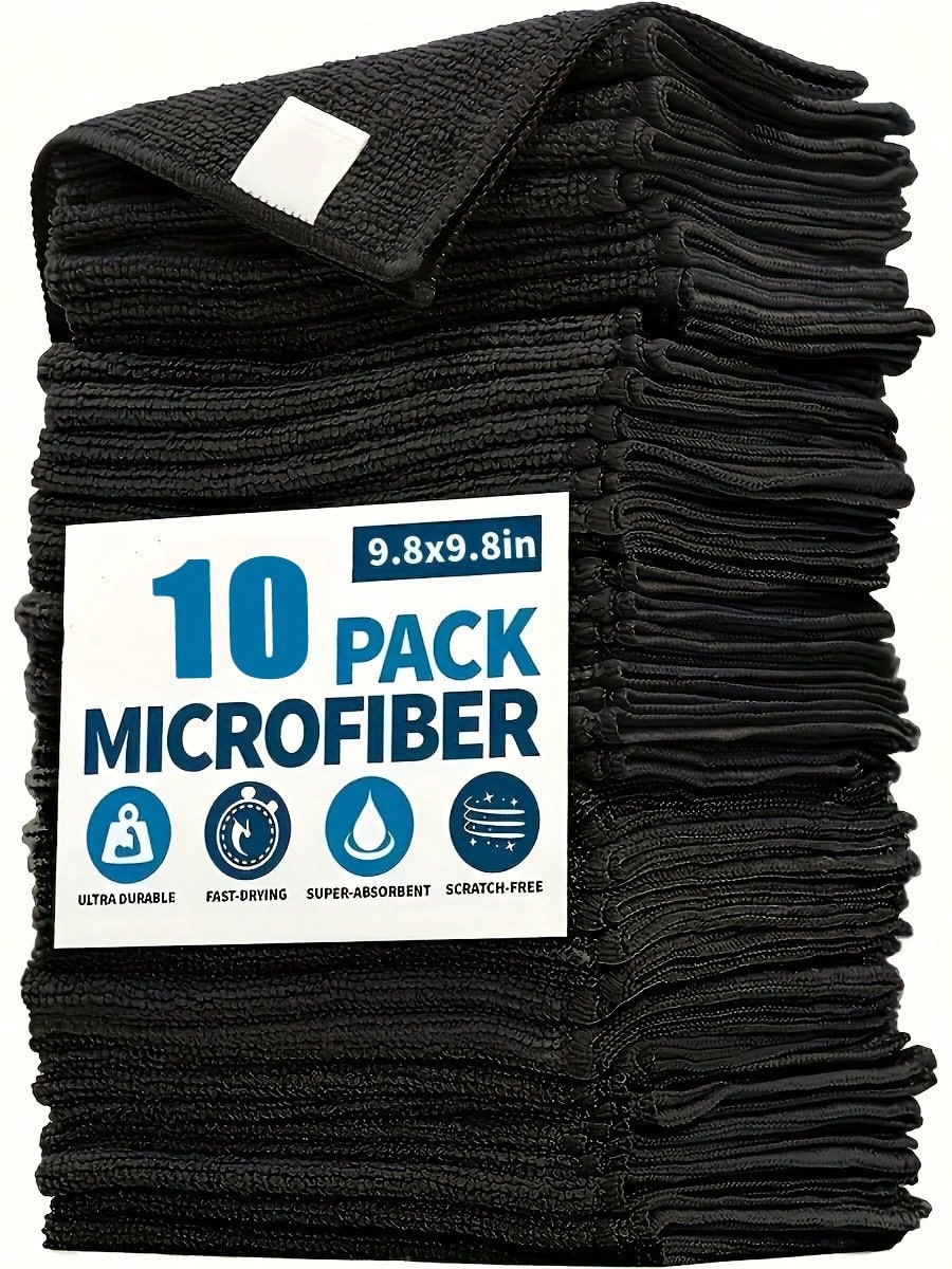 Commercial Kitchen Hood Installation - 10pcs Kitchen Towel Set, Black And