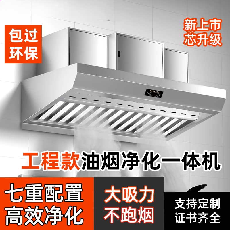 Range Commercial Kitchen - Commercial Kitchen Fume Purification Machine Large