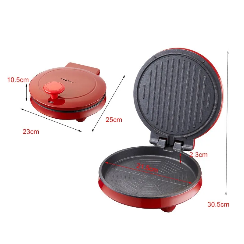 110V Electric Pizza Machine, D - Waffle Maker Commercial review and price