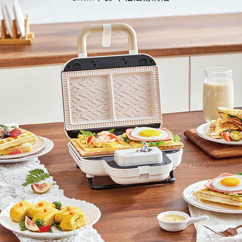 750W Electric Sandwich Maker M - Waffle Maker Commercial review and price