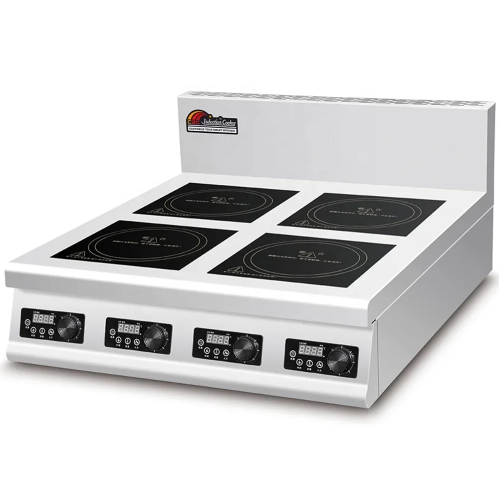 4 Burner Flat Industrial Comme - Range Commercial Kitchen review and price