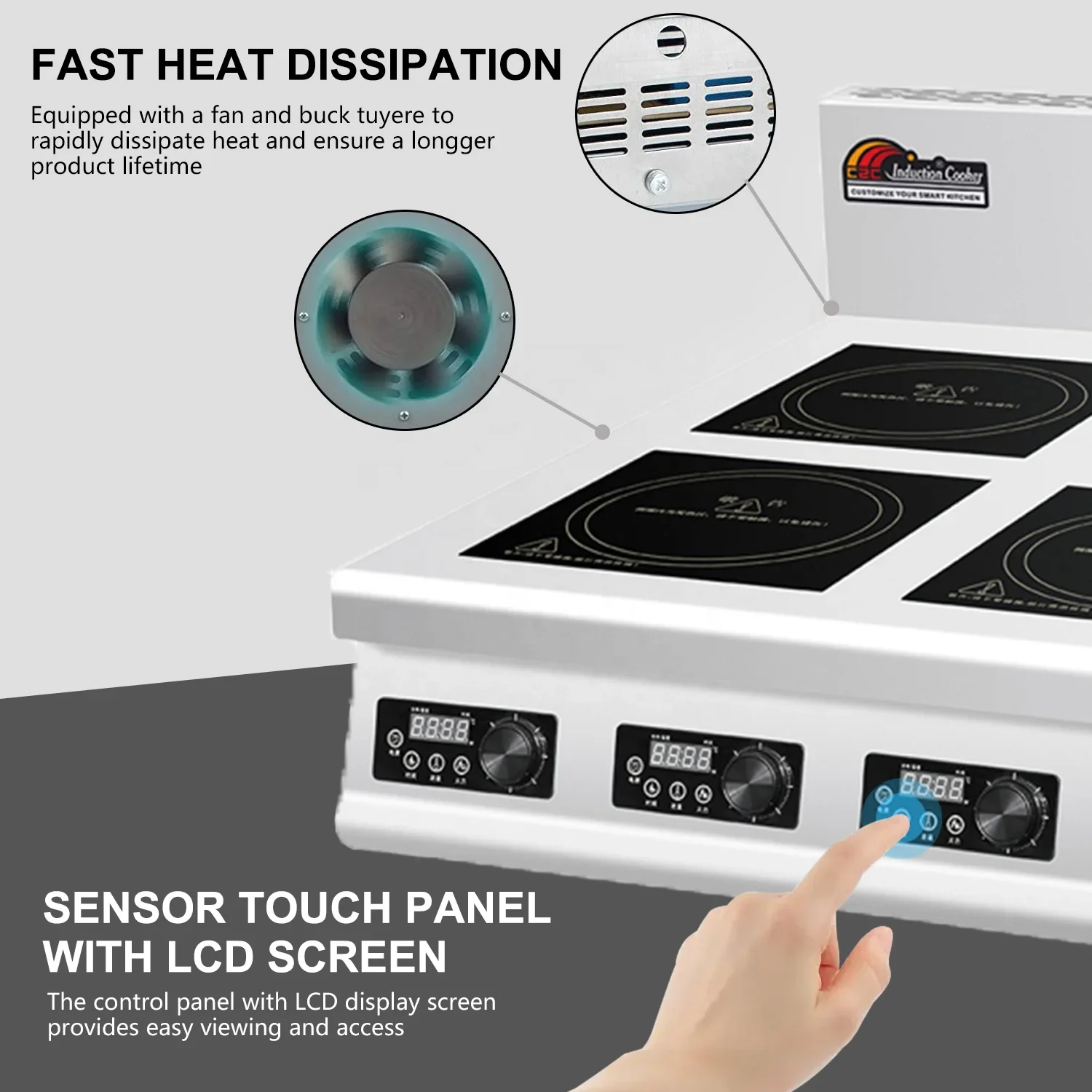 4 Burner Flat Industrial Comme - Range Commercial Kitchen review and price