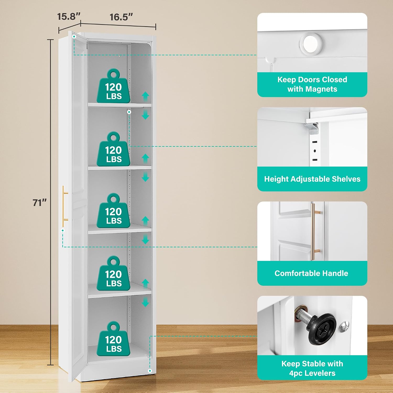 Tall Narrow Storage Cabinet Wi - Commercial Kitchen Rack review and price
