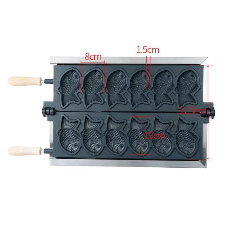 Dual Temp Control Electric Tai - Waffle Maker Commercial review and price