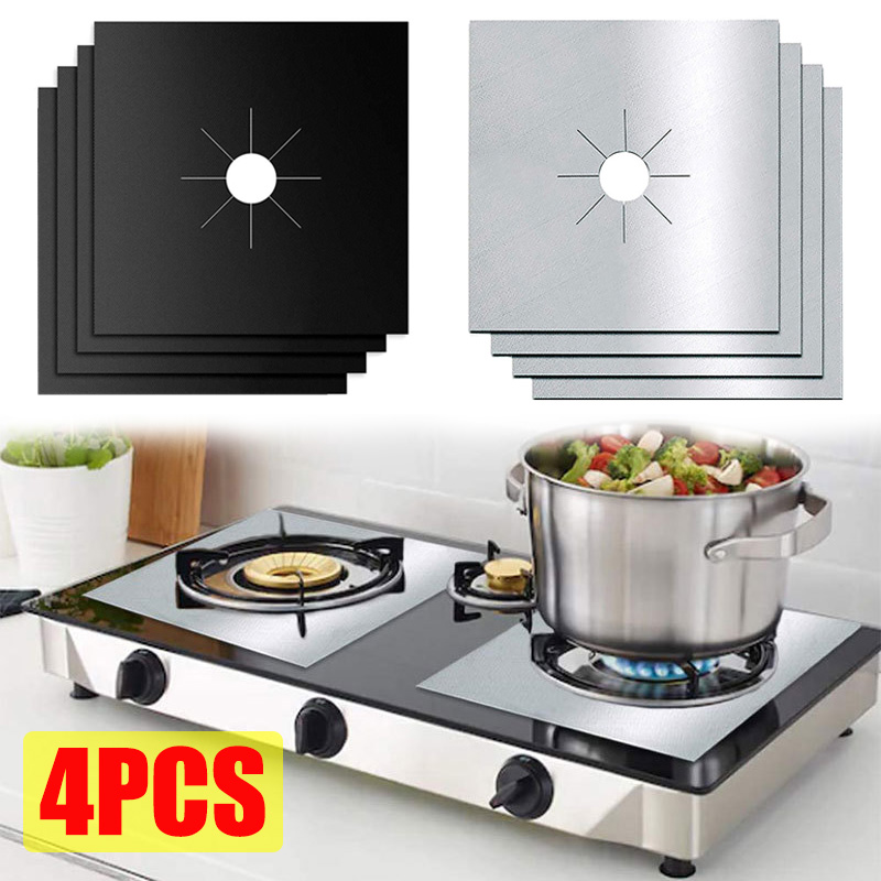 1/4PCS Gas Stove Protector Coo - Commercial Kitchen Hood Installation review and price