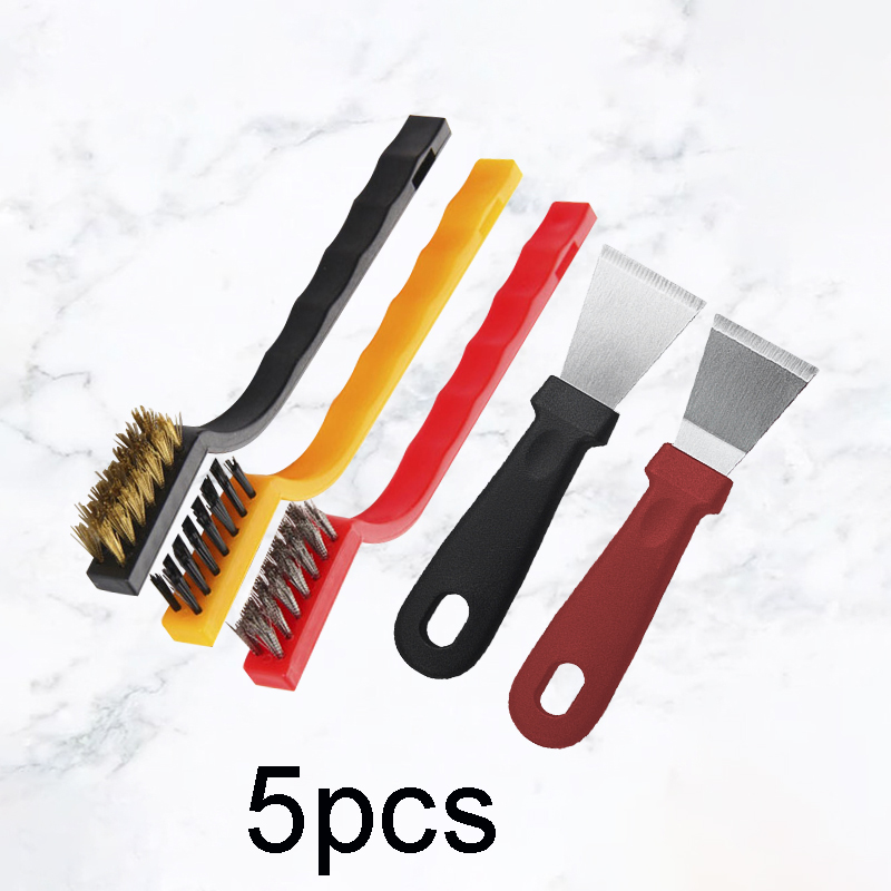 5-Piece Kitchen Cleaning Brush - Commercial Kitchen Hood Installation review and price