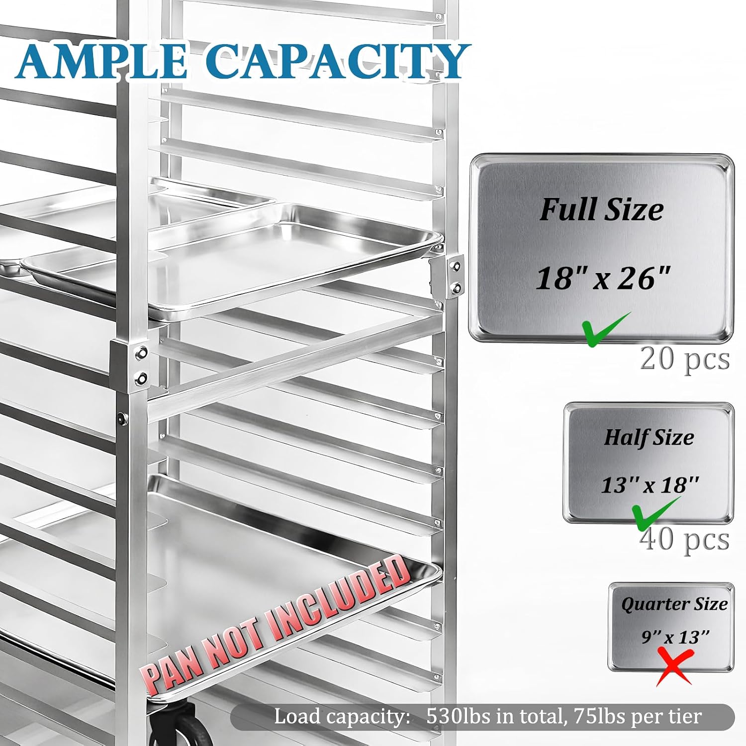 Commercial 20 Tier Stainless S - Commercial Kitchen Rack review and price