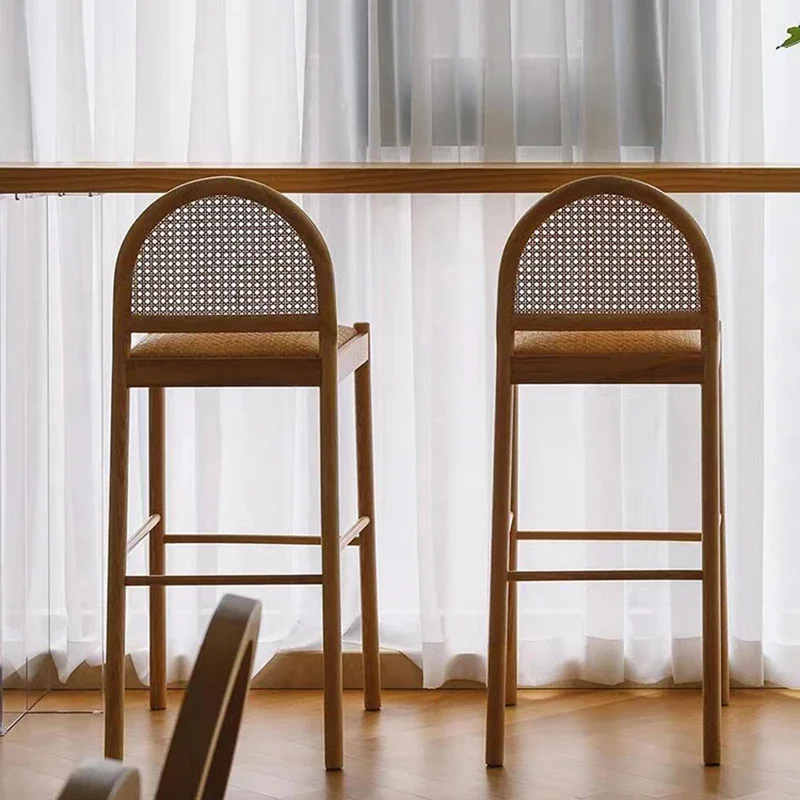 Solid Wood Rattan Kitchen Bar  - Commercial Kitchen Design review and price